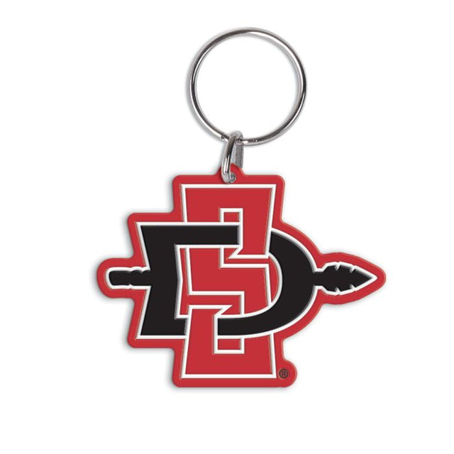 Llavero flexible de los San Diego State Aztecs