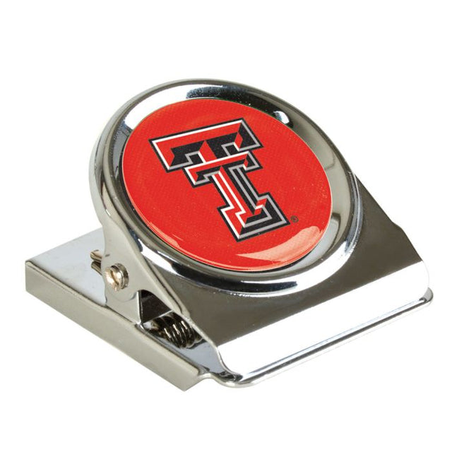 Clip magnético de metal de los Texas Tech Red Raiders