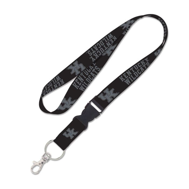 Kentucky Wildcats Blackout Lanyard w/detachable buckle 1"