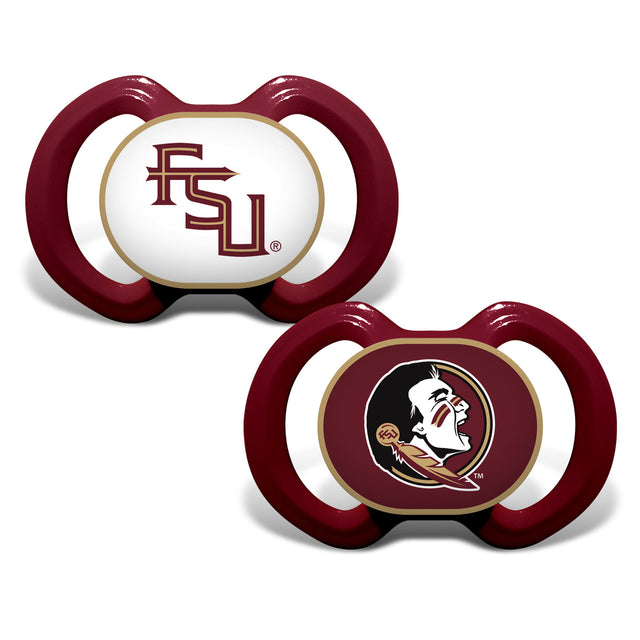 Paquete de 2 chupetes alternativos de los Florida State Seminoles