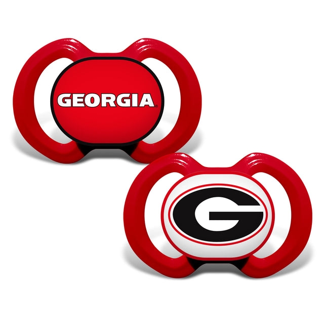 Georgia Bulldogs 奶嘴 2 只装