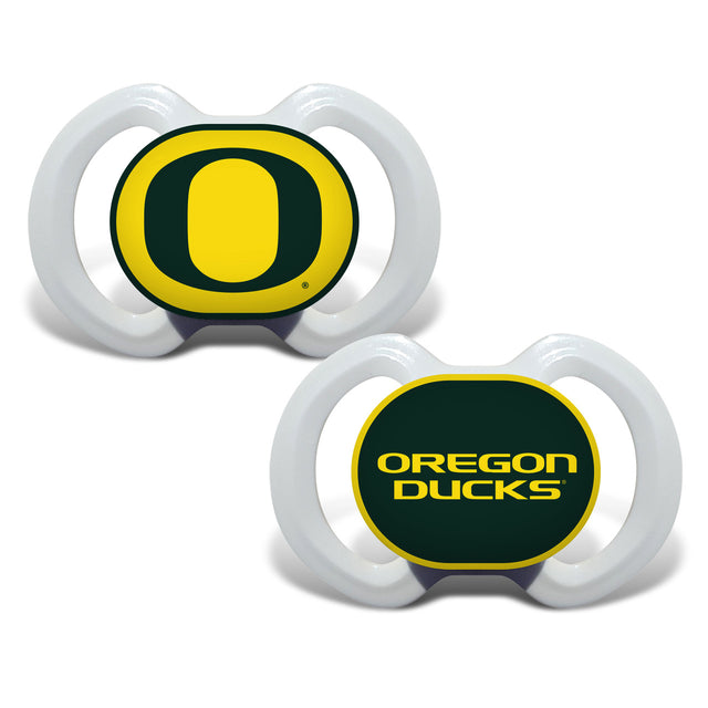 Paquete de 2 chupetes de Oregon Ducks