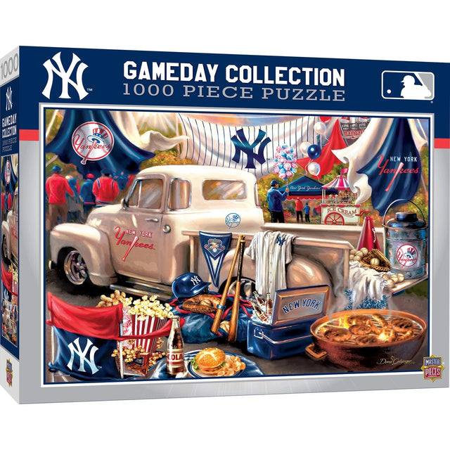 Rompecabezas de 1000 piezas de los Yankees de Nueva York con diseño de día de juego