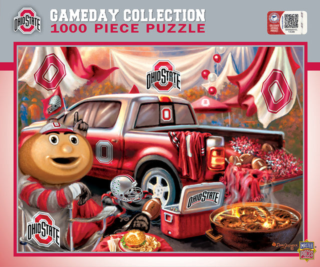 Rompecabezas de 1000 piezas de los Ohio State Buckeyes con diseño de día de juego