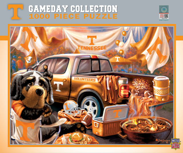 Rompecabezas de 1000 piezas de los Tennessee Volunteers con diseño de día de juego