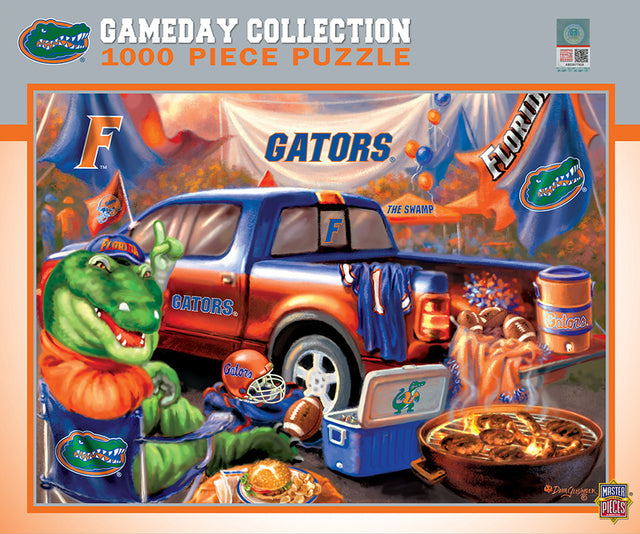 Rompecabezas de 1000 piezas de los Florida Gators con diseño de día de juego