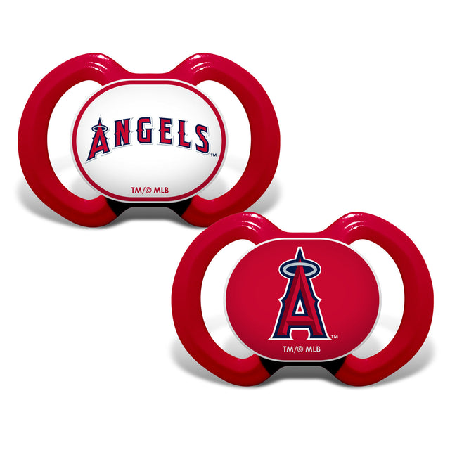 Paquete de 2 chupetes de Los Angeles Angels