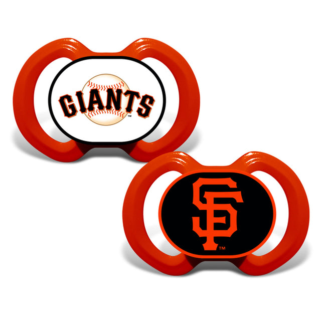 Paquete de 2 chupetes de los San Francisco Giants