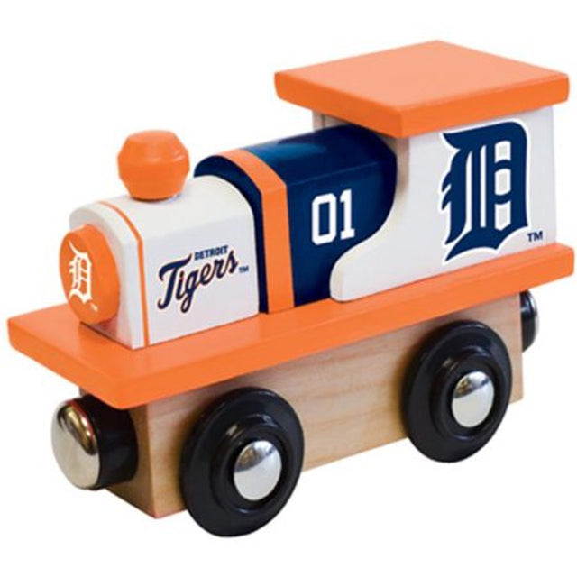 Tren de juguete de madera de los Tigres de Detroit CO