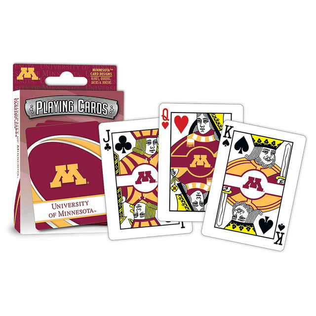 Logotipo de naipes de Minnesota Golden Gophers