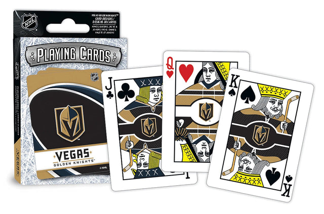 Logotipo de naipes Vegas Golden Knights