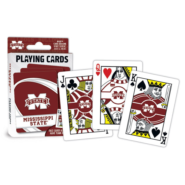 Logotipo de las cartas de juego de los Mississippi State Bulldogs