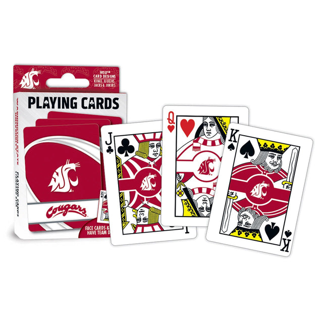 Washington State Cougars Playing Cards Logo