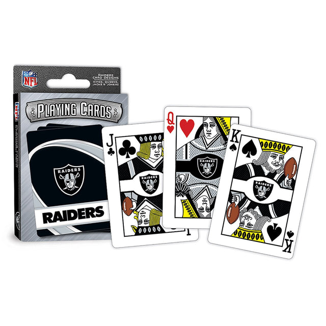 Logotipo de naipes de los Raiders de Las Vegas