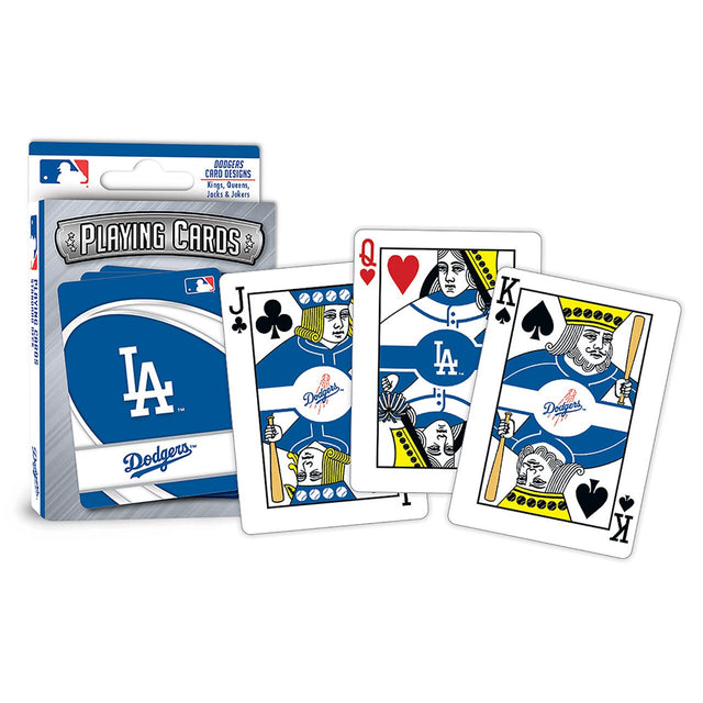 Logotipo de naipes de los Dodgers de Los Ángeles