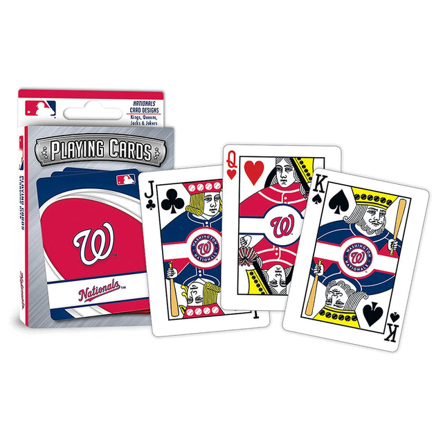 Logotipo de naipes de los Washington Nationals