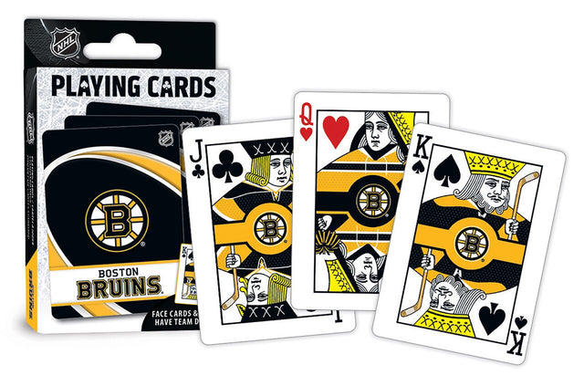 Boston Bruins Playing Cards Logo