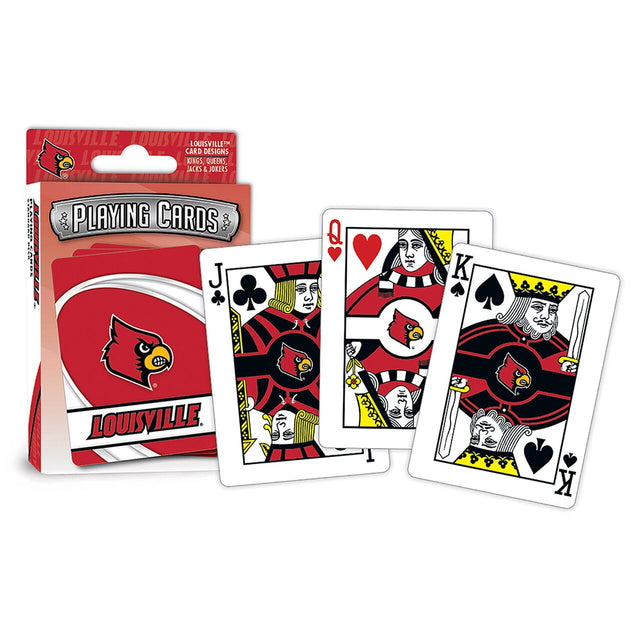 Louisville Cardinals Playing Cards Logo