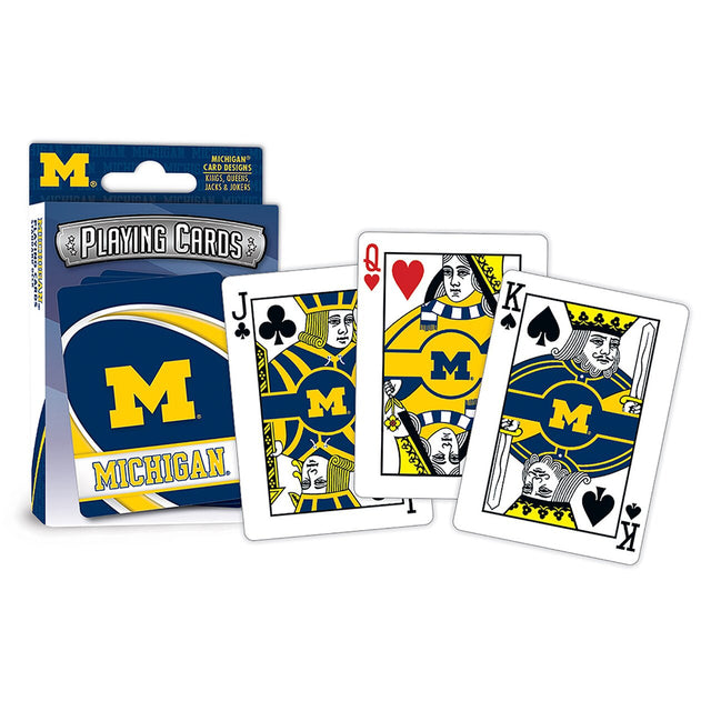 Logotipo de naipes de los Wolverines de Michigan