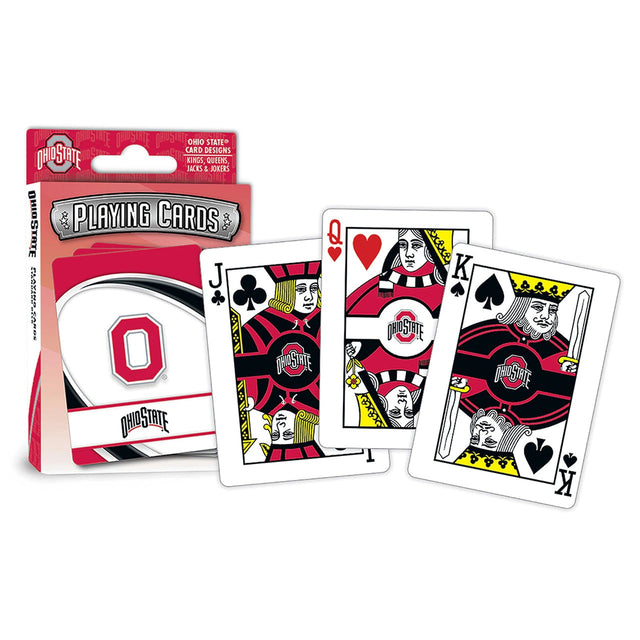 Logotipo de las cartas de juego de los Ohio State Buckeyes