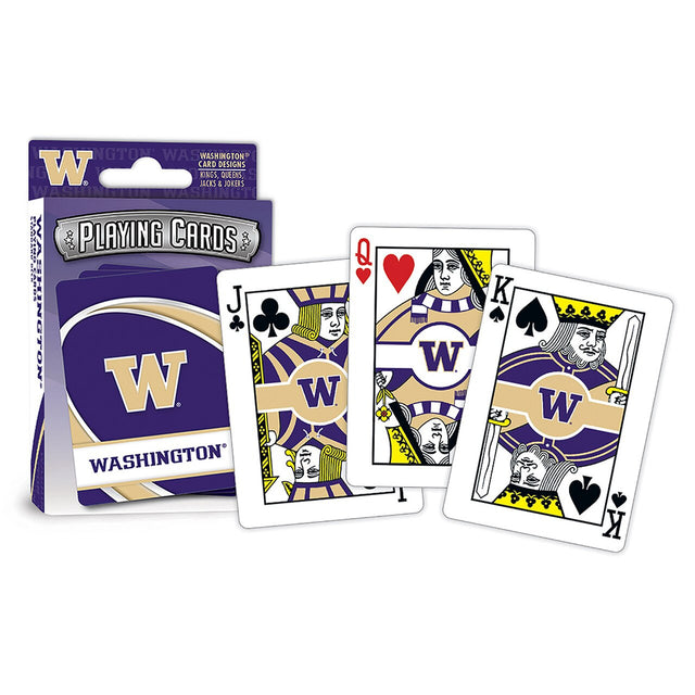 Logotipo de naipes de Washington Huskies