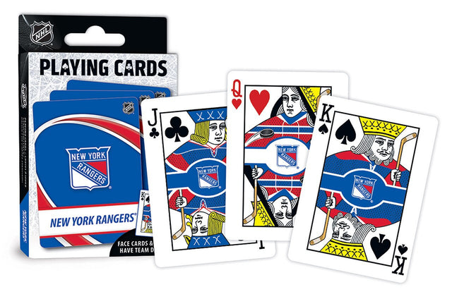 New York Rangers Playing Cards Logo