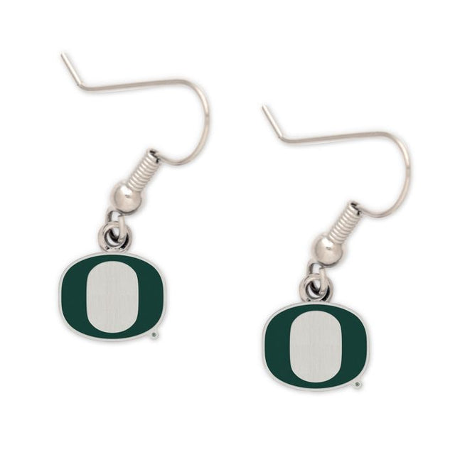 Oregon Ducks Earrings Jewelry Card