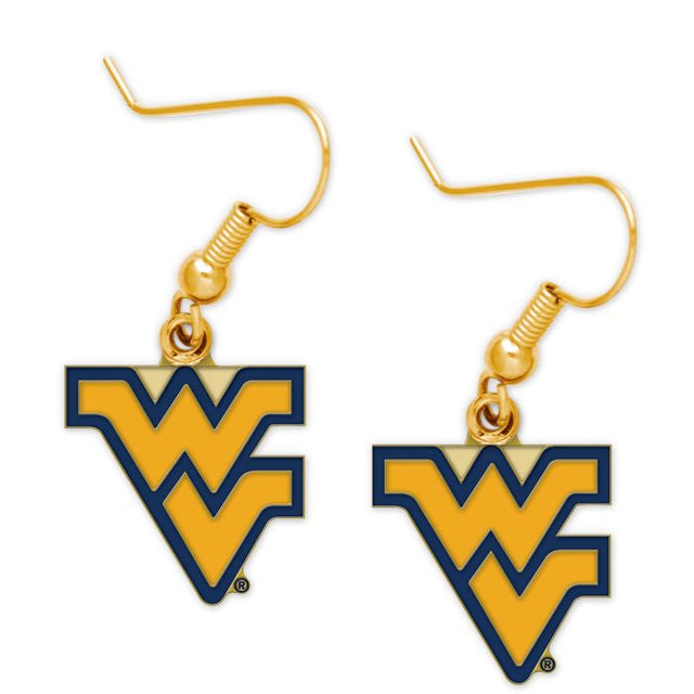 West Virginia Mountaineers Earrings Jewelry Card