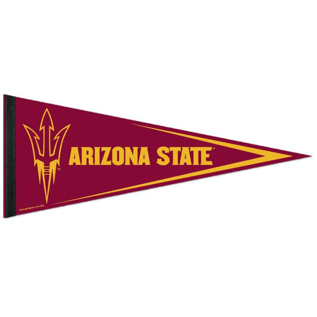 Banderín clásico de los Arizona State Sun Devils, en cartulina de 12" x 30"