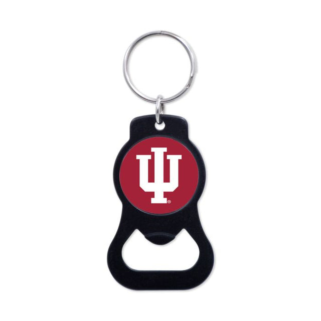 Indiana Hoosiers Black Bottle Opener Key Ring