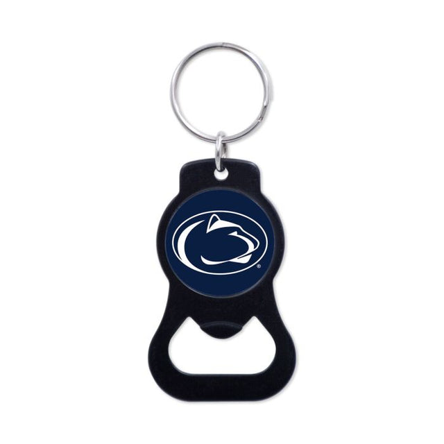 Penn State Nittany Lions Black Bottle Opener Key Ring