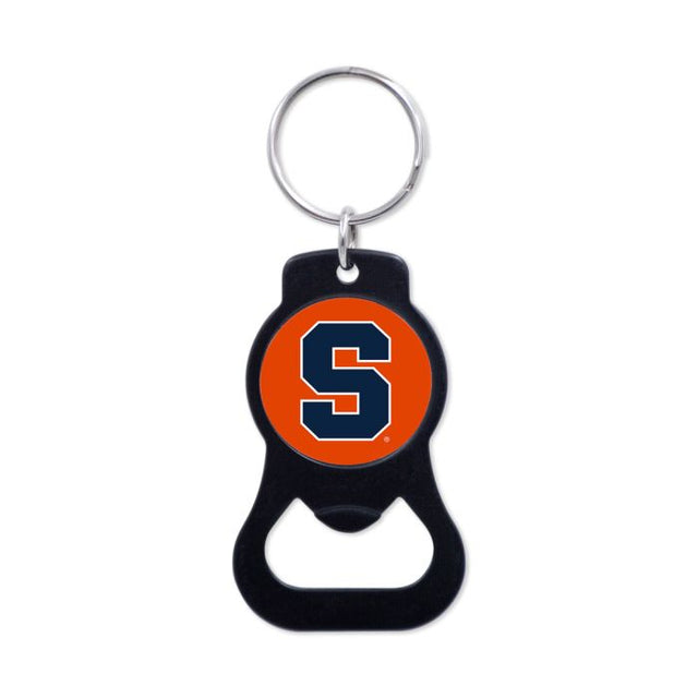 Syracuse Orange Black Bottle Opener Key Ring