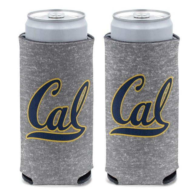 California Golden Bears HEATHER 12 oz Slim Can Cooler