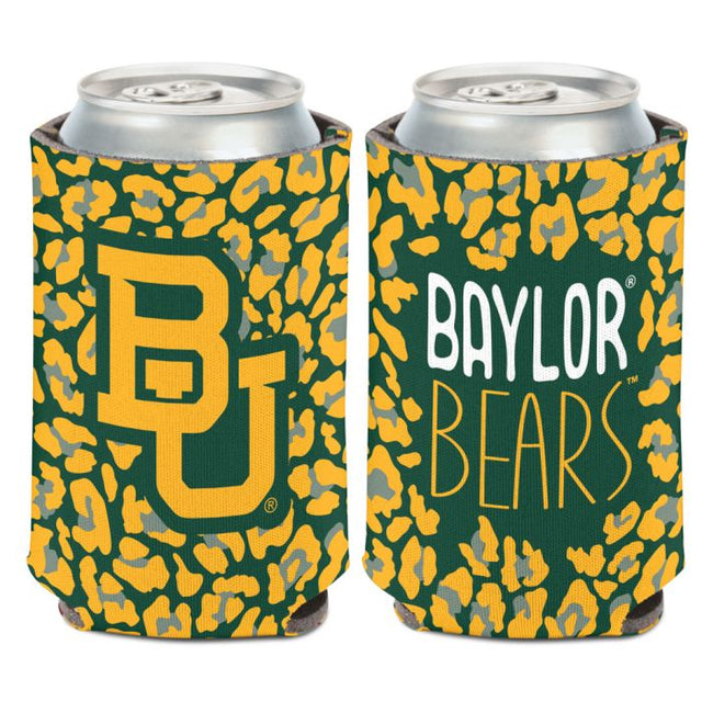 Baylor Bears LEOPARD Can Cooler 12 oz.