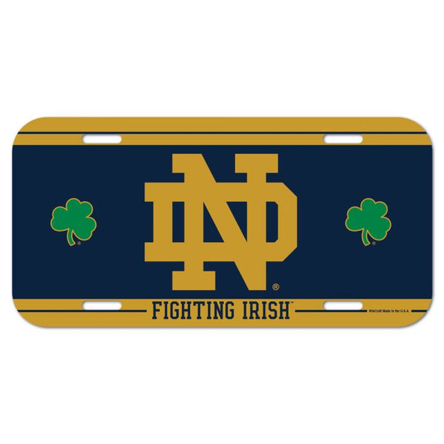 Notre Dame Fighting Irish License Plate