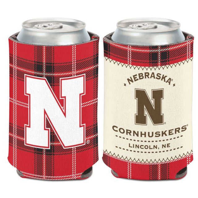 Enfriador de lata Nebraska Cornhuskers de 12 oz.