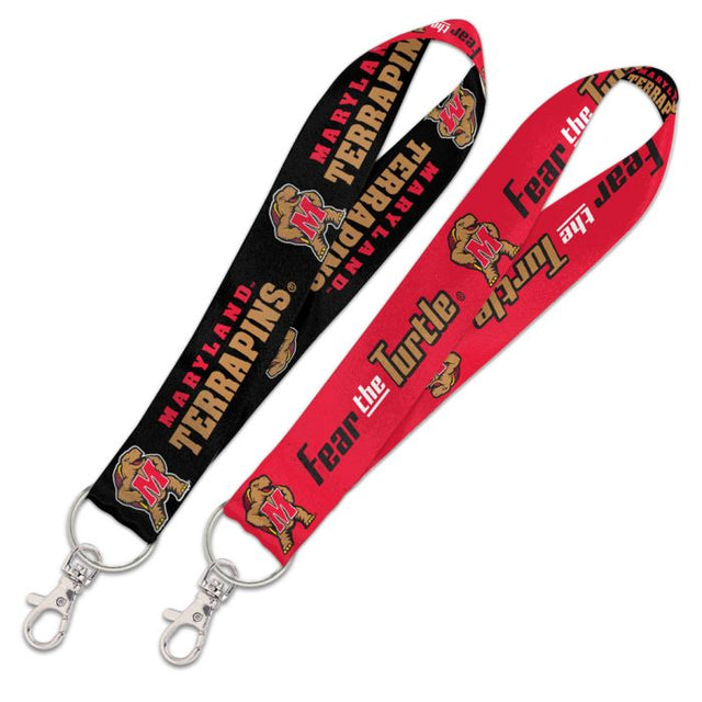 Maryland Terrapins Lanyard Key Strap 1"