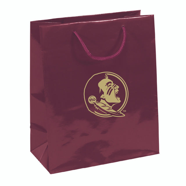 Bolsa de regalo de los Florida State Seminoles: elegante papel de aluminio