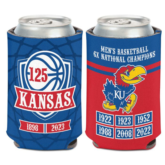 Kansas Jayhawks Kansas 125th Basketball Collection Can Cooler 12 oz.