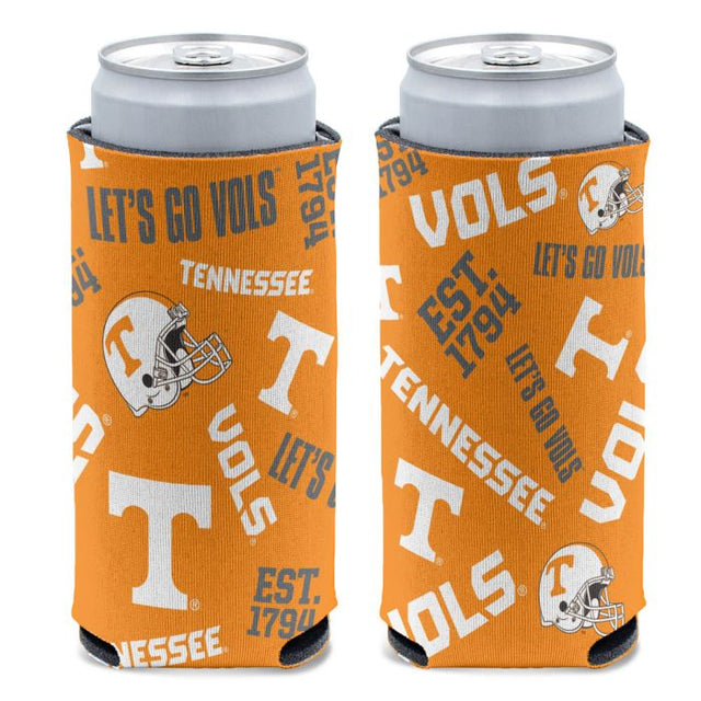 Tennessee Volunteers SCATTERPRINT 12 oz Slim Can Cooler