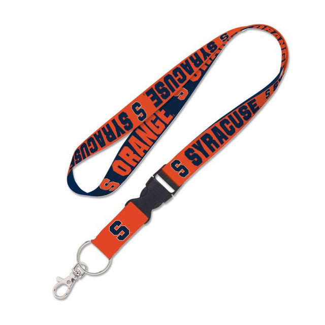 Syracuse Orange Lanyard w/detachable buckle 1"