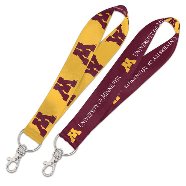 Minnesota Golden Gophers Lanyard Key Strap 1"