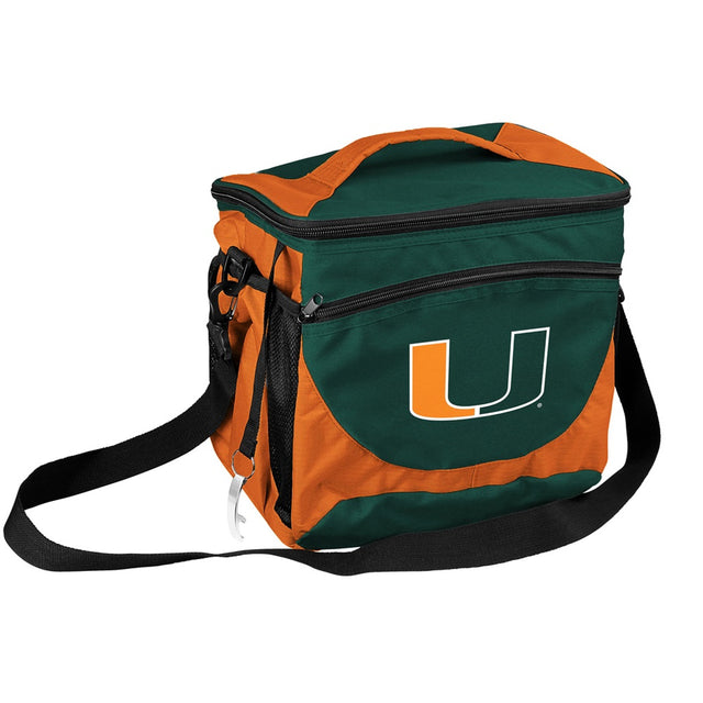 Hielera Miami Hurricanes de 24 latas