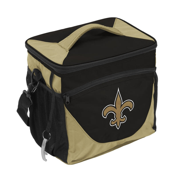 Nevera portátil de 24 latas de los New Orleans Saints