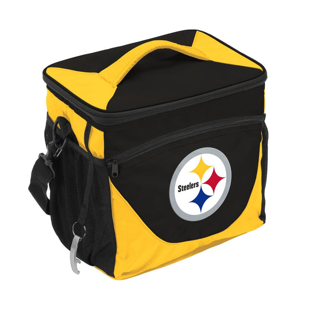 Hielera de 24 latas de los Pittsburgh Steelers