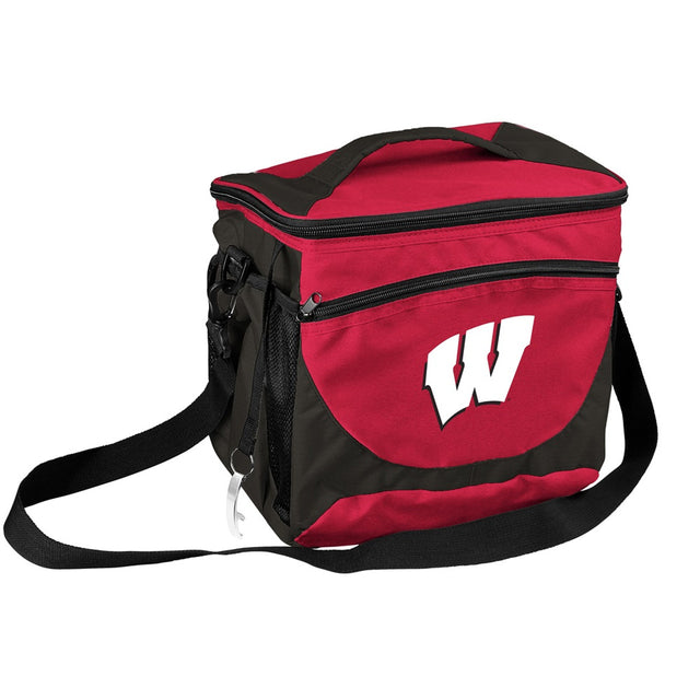 Nevera portátil Wisconsin Badgers de 24 latas