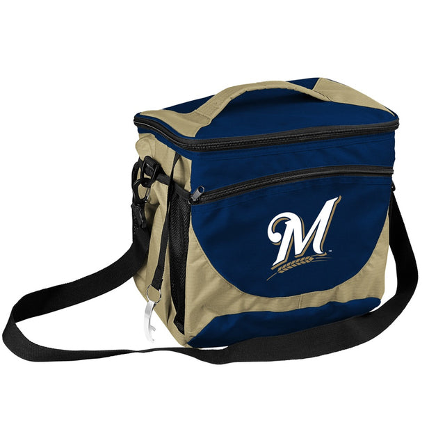 Hielera Milwaukee Brewers de 24 latas