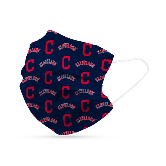 Paquete de 6 mascarillas desechables de los Cleveland Indians