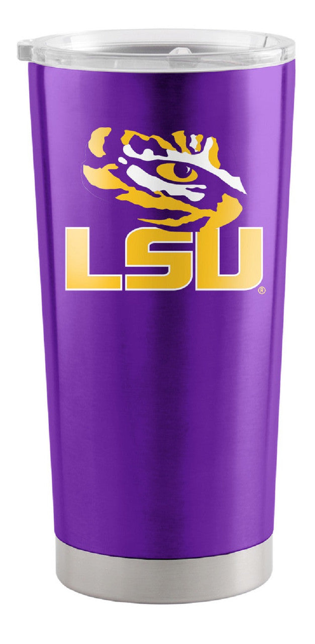 Vaso de viaje de acero inoxidable de 20 oz de LSU Tigers