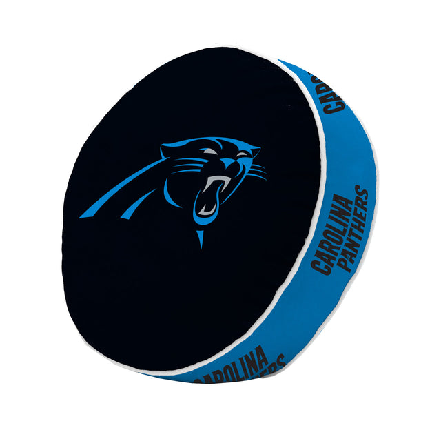 Almohada tipo puff de los Carolina Panthers